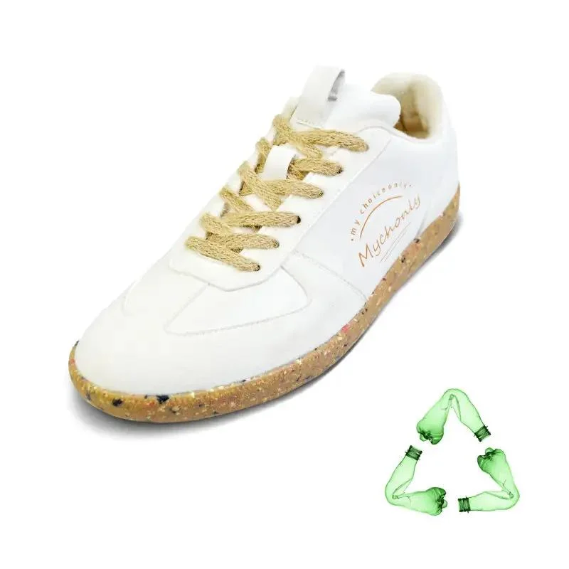 Eco-Friendly Recycled Plastic Fabric Men Women Fitness Casual Walking Shoes