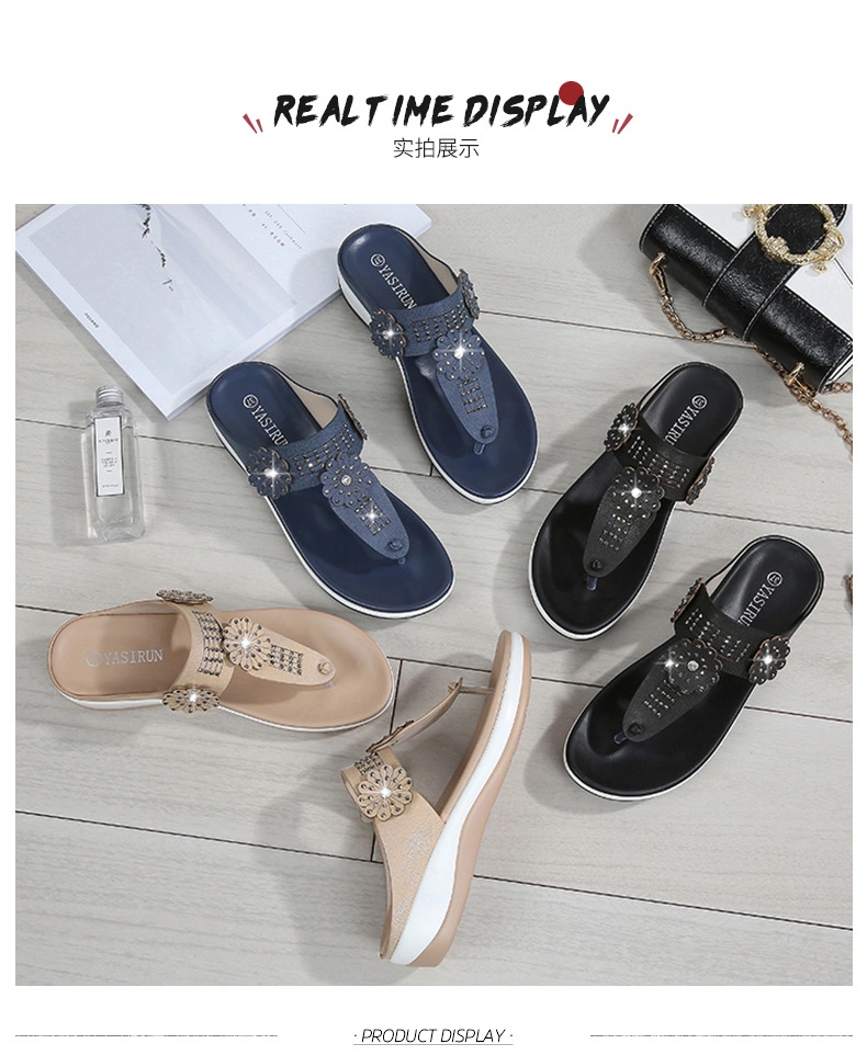 Factory Direct Best Selling Fashionable and Comfortable Flip Flop Women and Ladies Shoes