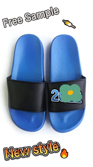Wholesale Women′s Indoor Outdoor PVC Material Flat Slippers Sandals