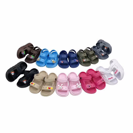 Wholesale Summer Beautiful Kids Cartoon Slippers Non