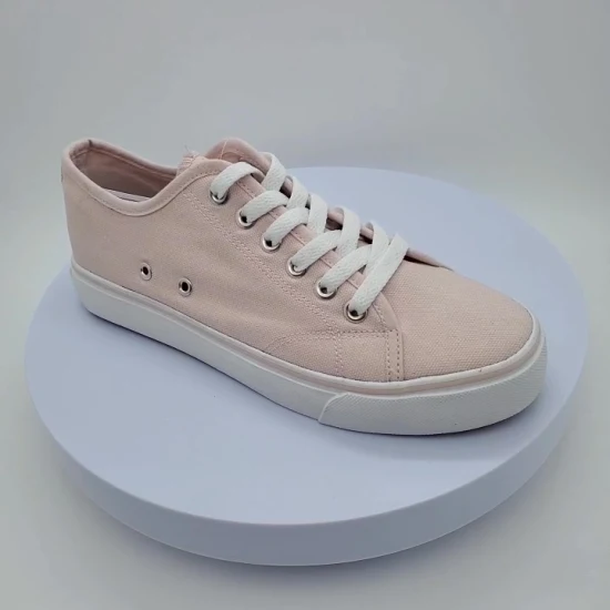 Vulcanized Rubber Shoes Check Pattern Casual Shoes for Ladies