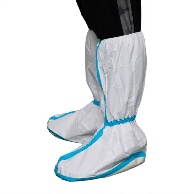 Waterproof Non Woven PE Factory Direct Wholesale Disposable Medical PP Shoe Cover / Boot Covers PPE Safety Boots OEM Customized