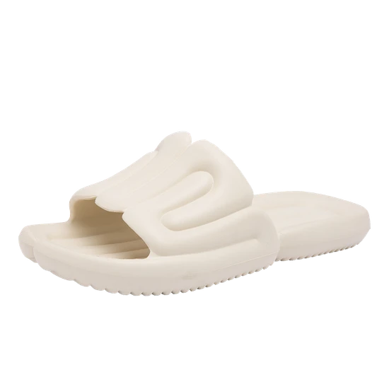 OEM Cheap Women′s Simple Solid Color Comfortable Platform Summer Cloud Slide Sandals Pillow Slippers 