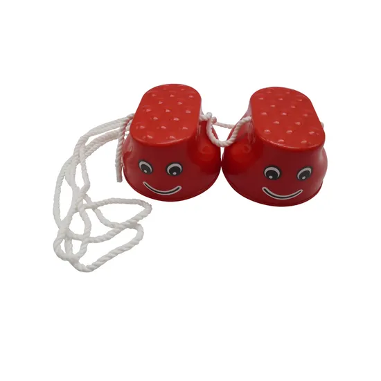 Plastic Children Outdoor Balance Toy Kids Buckets Walking Stilts Children Jumping Shoes 