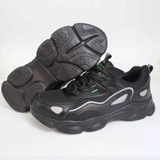 Safety Shoes Casual Industrial Protection Plastic Toe Work Shoes for Men 