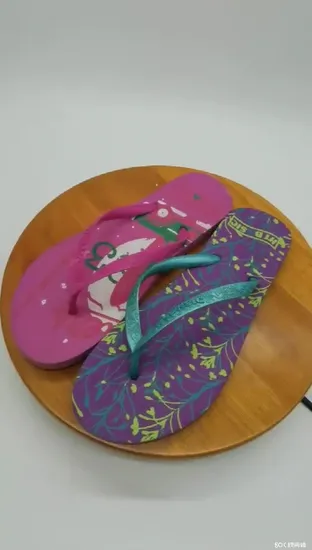 Custom Design Indoor Outdoor Summer Ladies Beach Sandal Flip Flop 
