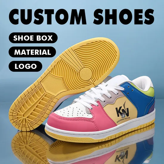 Sport Shoe Wholesale Logo Custom Unisex Running Casual Big Size Sneaker for Men 