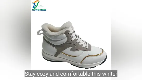 Medical Podiatrist Recommended White Winter Warm Non