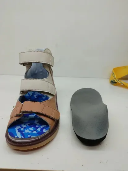 Children Ankle Supportive Flat Foot Rehabilitation Orthopedic Sandal for Good Posture 