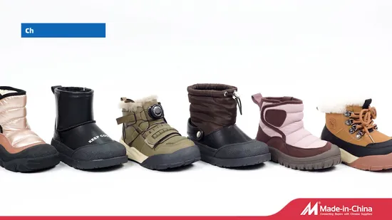 Boys Girls Toddler Snow Boots Children Warm Outdoor Winter Shoes Ex