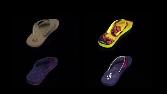 as Customer′ S Requirement / with Rubber Lady Shoe EVA Flip Flop 