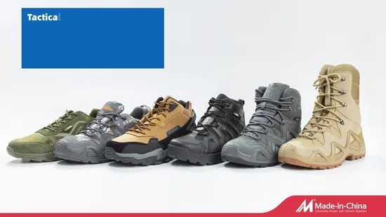 Slip Oil Resistant PU Upper Warm Ankle Shoes for Children Ex