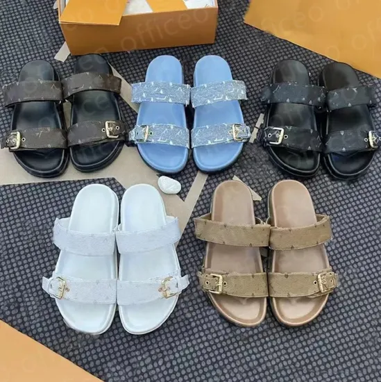 Straw Sandal Womens Braided Rope Sandals Designer Luxury Top Quality Flat Platform 